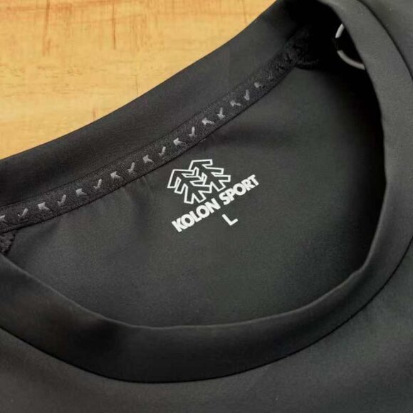 Kolon Sport Black Long Sleeve Sweatshirt - Picture 4 of 8